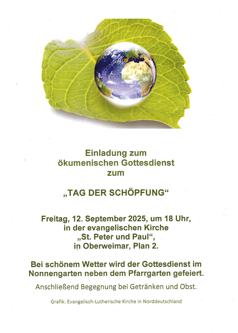 Tag der Schöpfung 2025